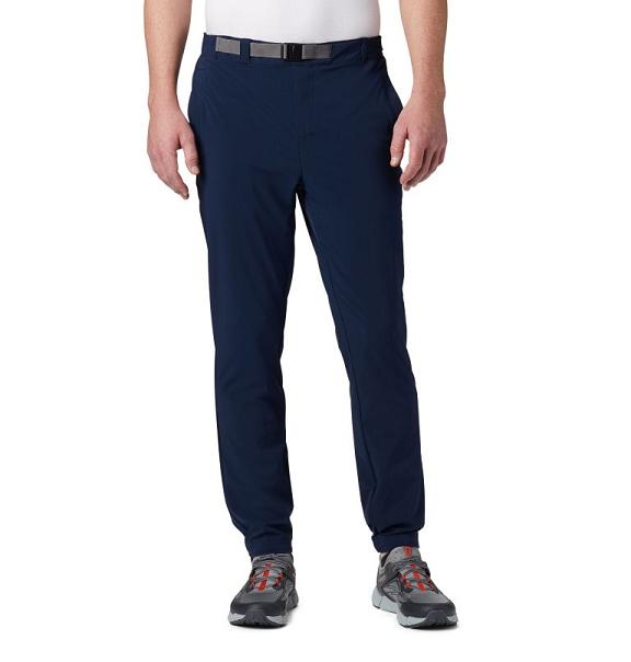 Columbia Lodge Trail Pants Navy For Men's NZ27319 New Zealand